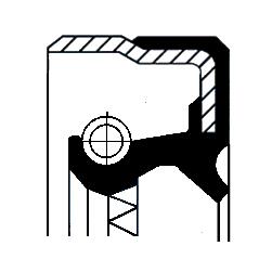 Corteco Differentieel keerring 01031574B