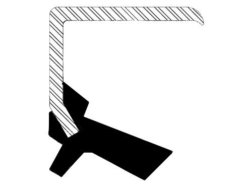 Differentieel keerring Corteco 19027832B