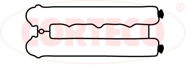 Kleppendekselpakking Corteco 440105P