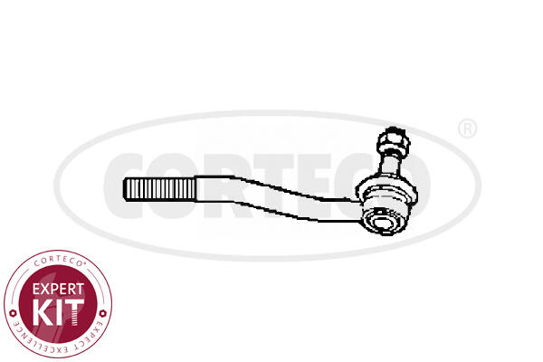 Spoorstangeind / Stuurkogel Corteco 49401240