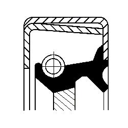 Corteco Afdichtring 49125970