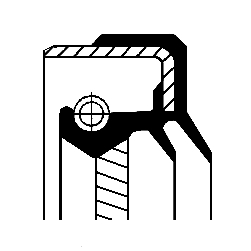 Afdichtring Corteco 49187008