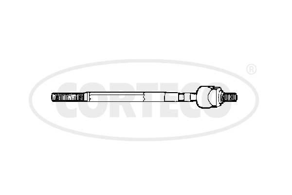 Axiaal gewricht / spoorstang Corteco 49397035