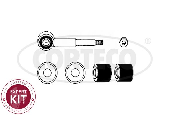 Stabilisatorstang Corteco 49400134