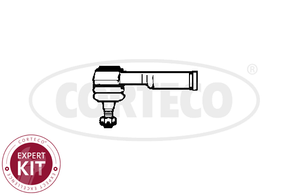 Spoorstangeind / Stuurkogel Corteco 49401024