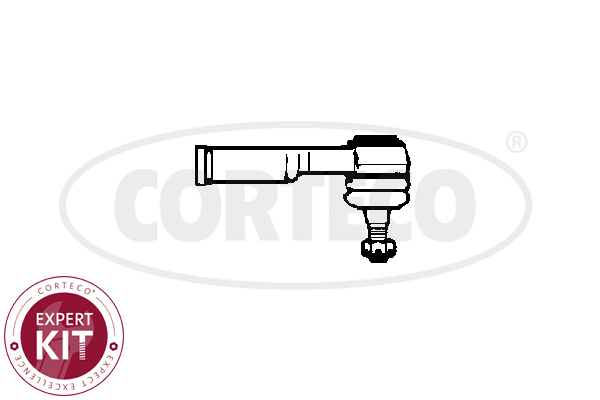 Spoorstangeind / Stuurkogel Corteco 49401025