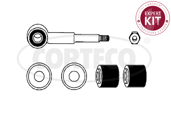 Stabilisatorstang Corteco 49401309