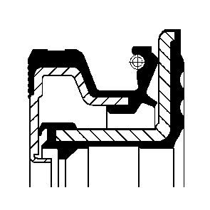 Dichtingsring, versnellingsbakas Corteco 49218108