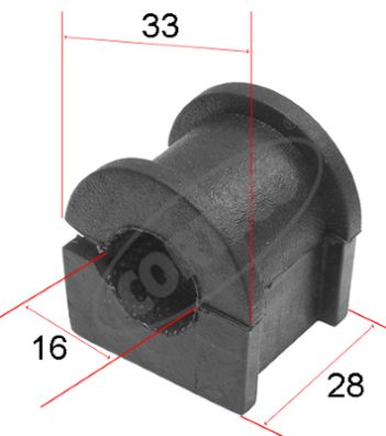 Stabilisatorstang rubber Corteco 80000451