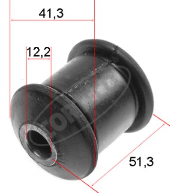 Draagarm-/ reactiearm lager Corteco 80000468