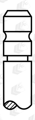 Uitlaatklep AE V90182