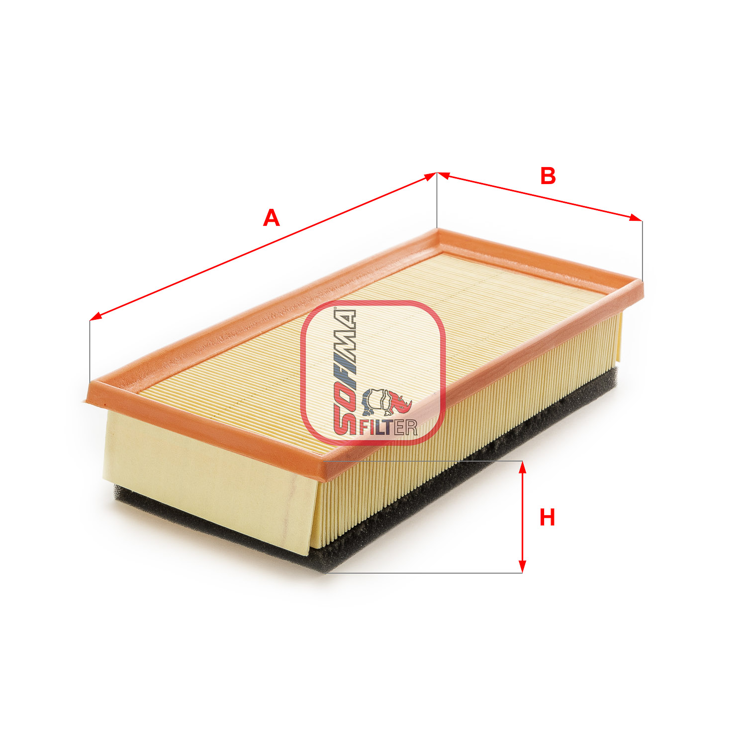 Luchtfilter Sofima S 0080 A