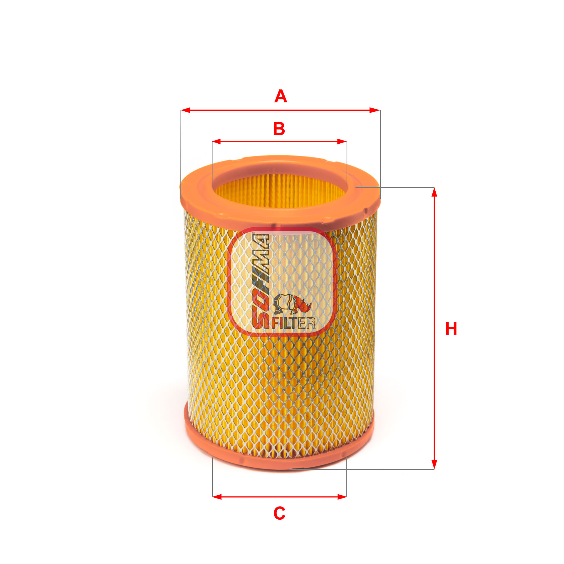 Luchtfilter Sofima S 0680 A