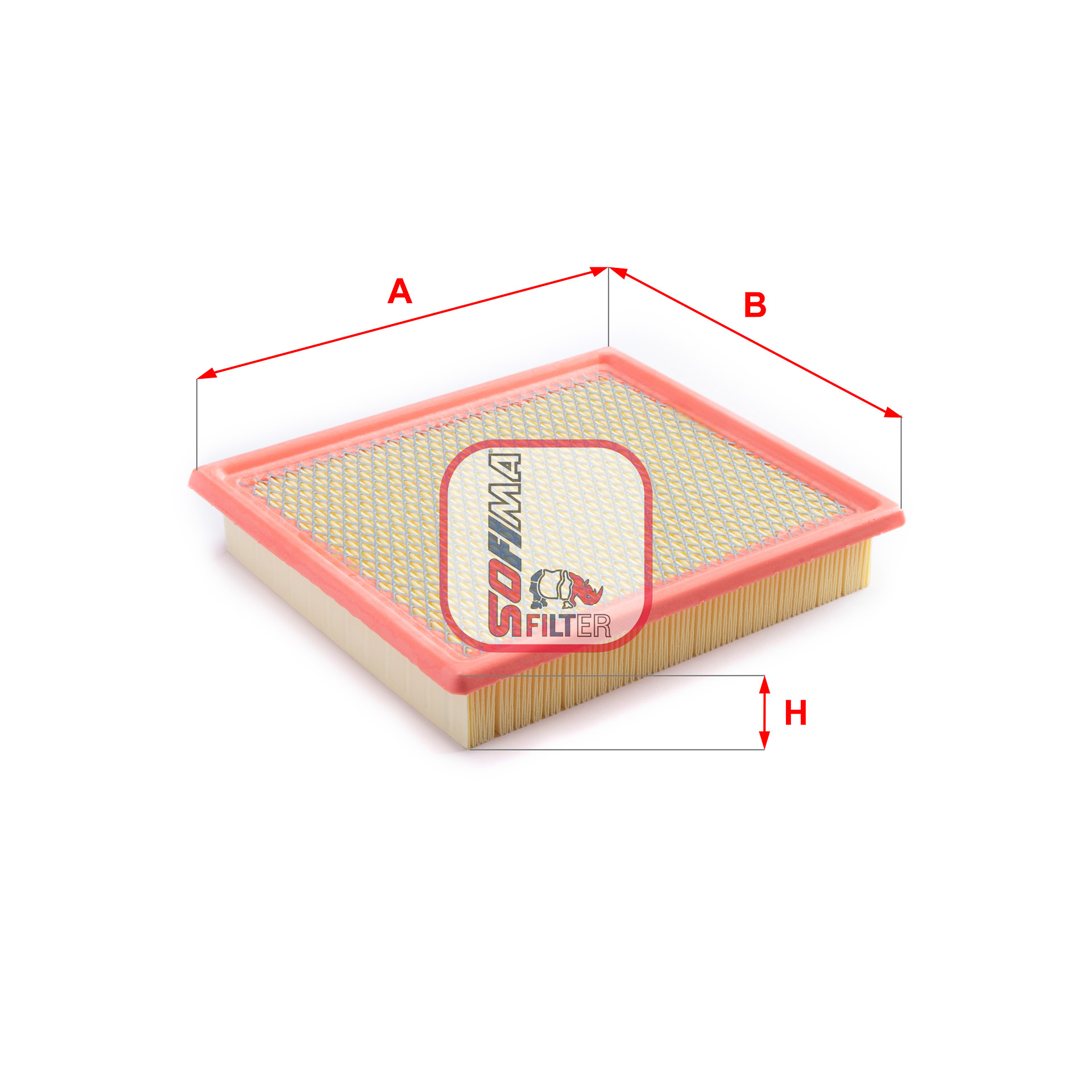 Luchtfilter Sofima S 0902 A