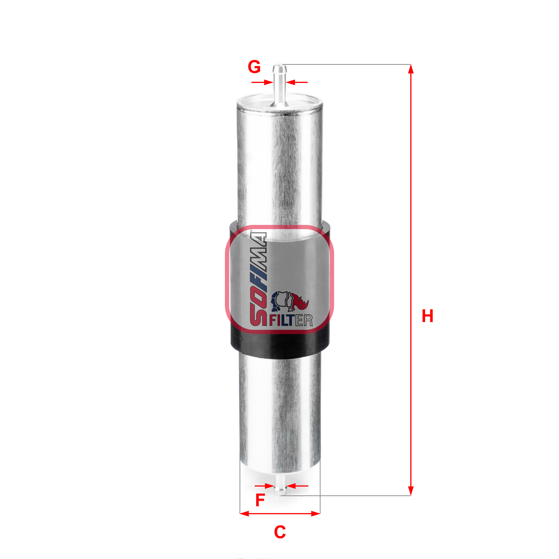 Brandstoffilter Sofima S 1569 B