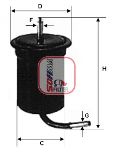 Brandstoffilter Sofima S 1696 B