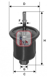 Brandstoffilter Sofima S 1731 B