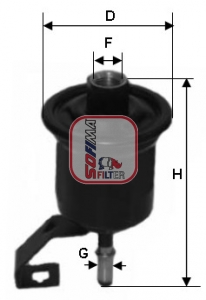 Brandstoffilter Sofima S 1776 B