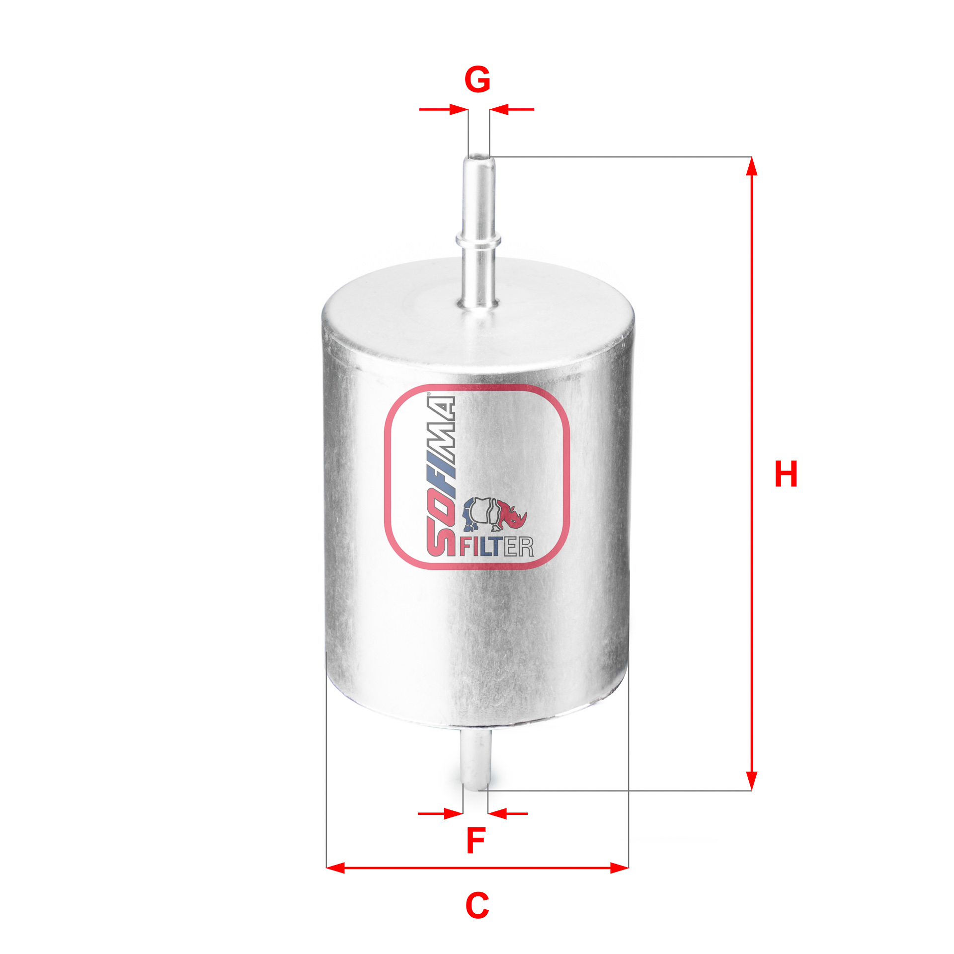 Brandstoffilter Sofima S 1817 B