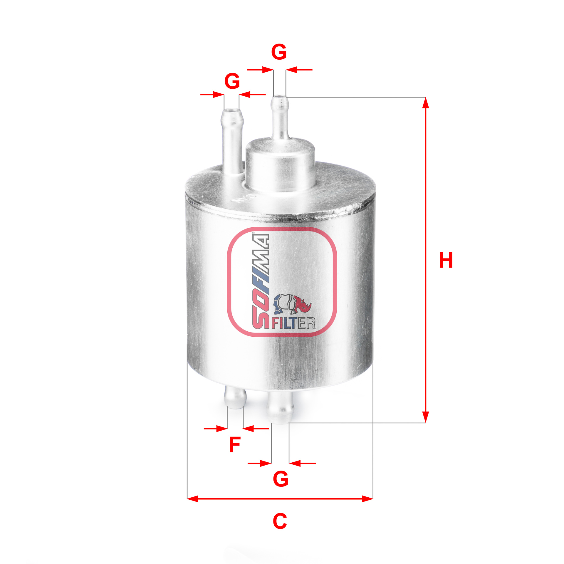 Brandstoffilter Sofima S 1834 B