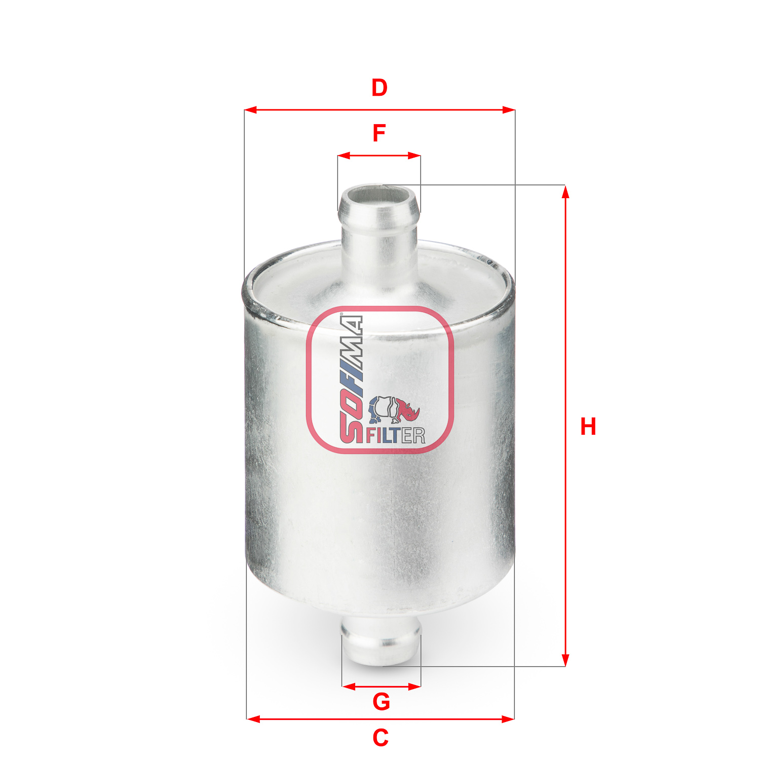 Brandstoffilter Sofima S 1836 B