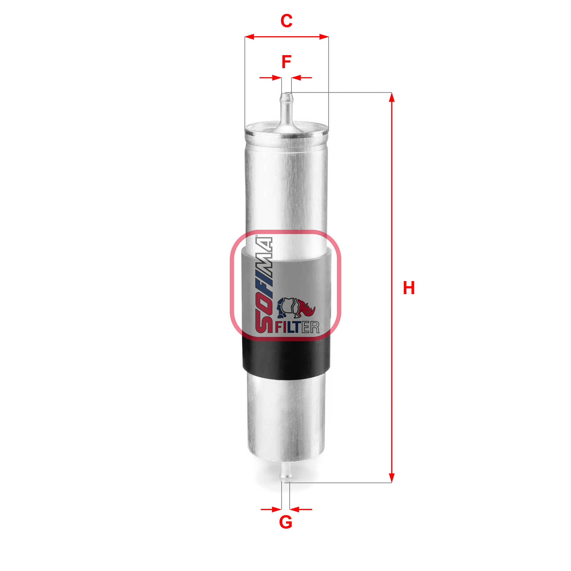 Brandstoffilter Sofima S 1839 B