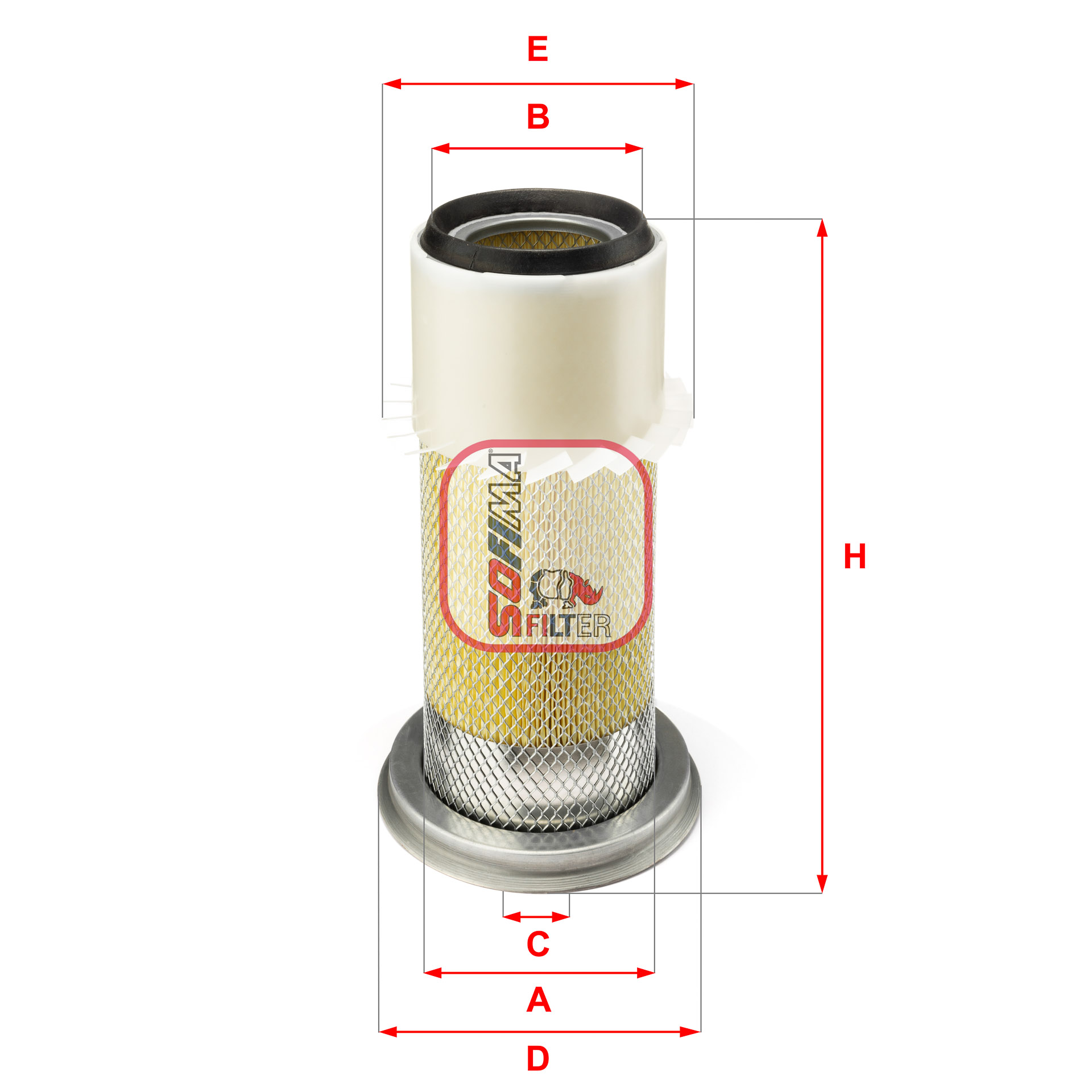 Luchtfilter Sofima S 1850 A