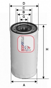 Oliefilter Sofima S 2003 DR