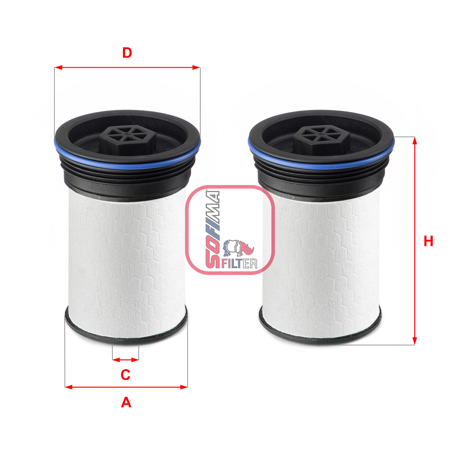 Brandstoffilter Sofima S 2042 NE