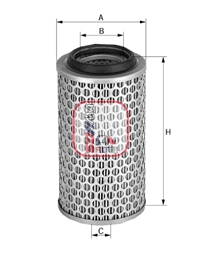 Luchtfilter Sofima S 7280 A