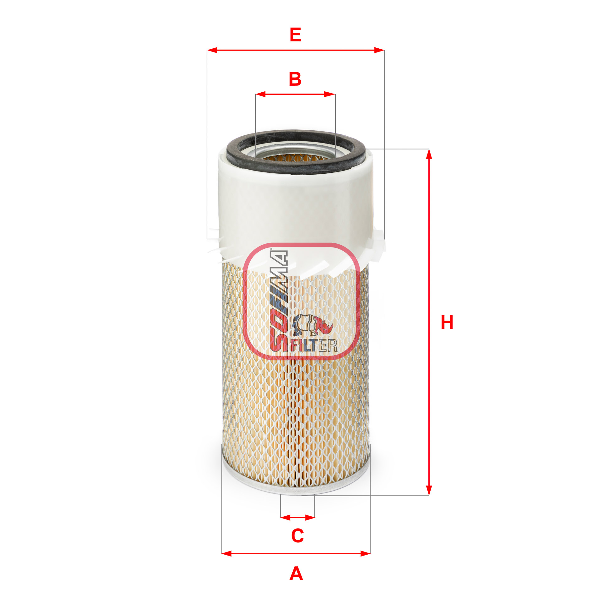 Luchtfilter Sofima S 2950 A
