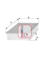 Luchtfilter Sofima S 3099 A