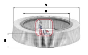 Luchtfilter Sofima S 0976 A