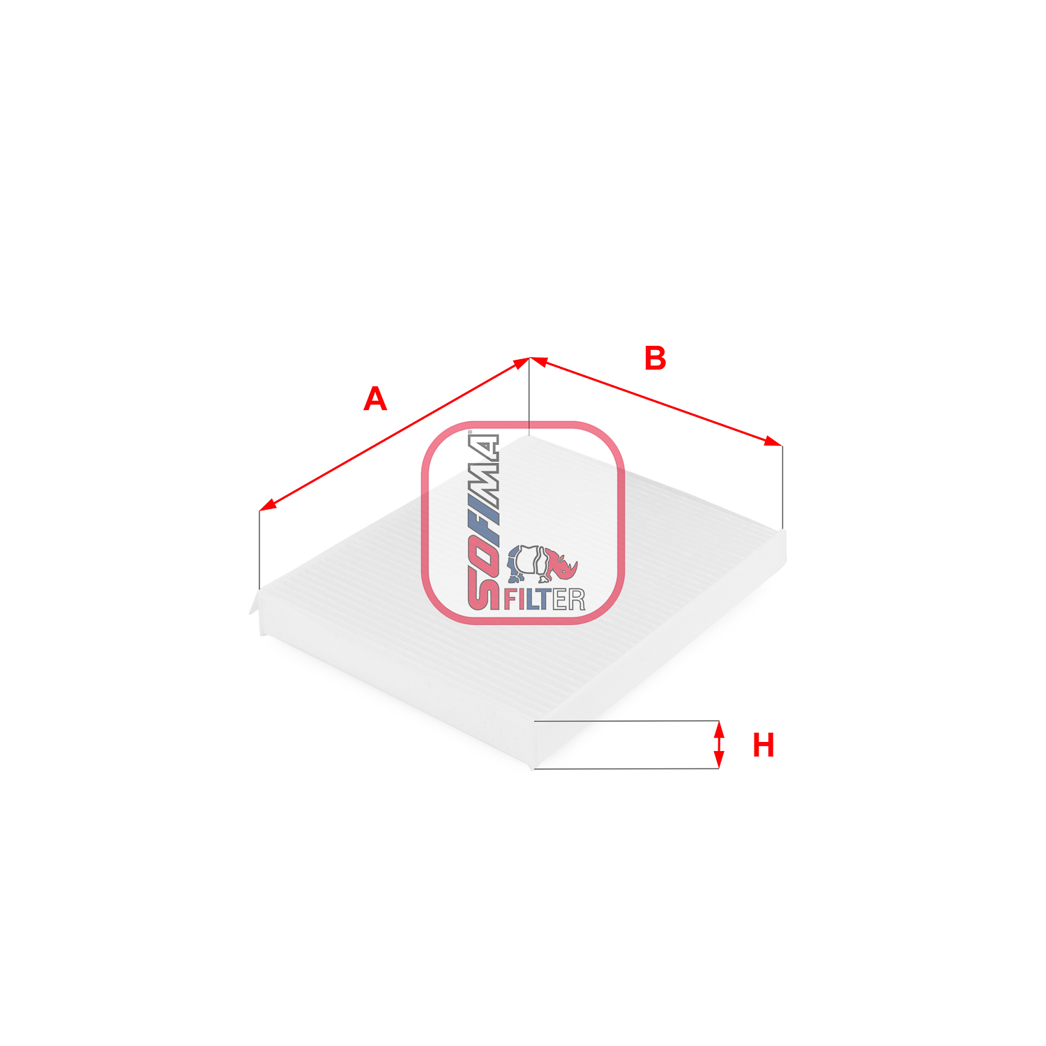 Interieurfilter Sofima S 3043 C