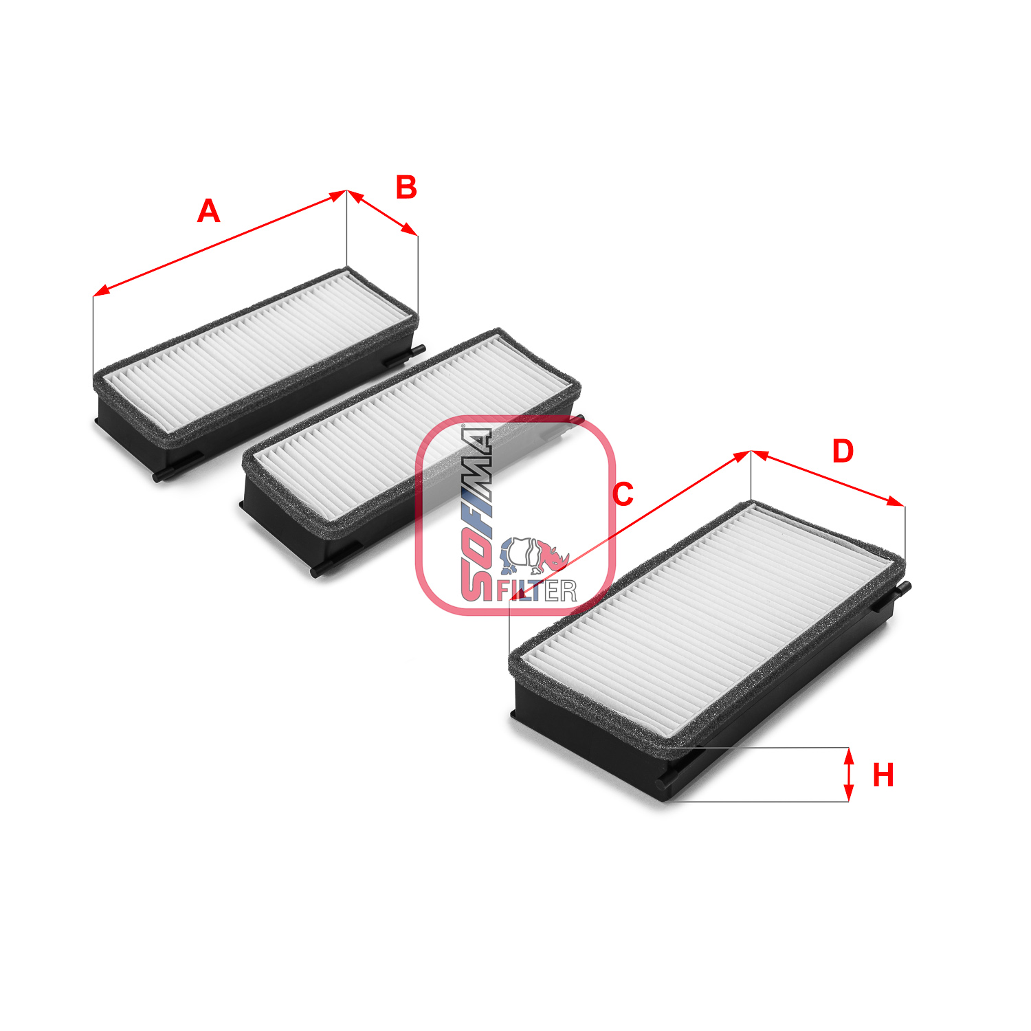 Interieurfilter Sofima S 3070 C