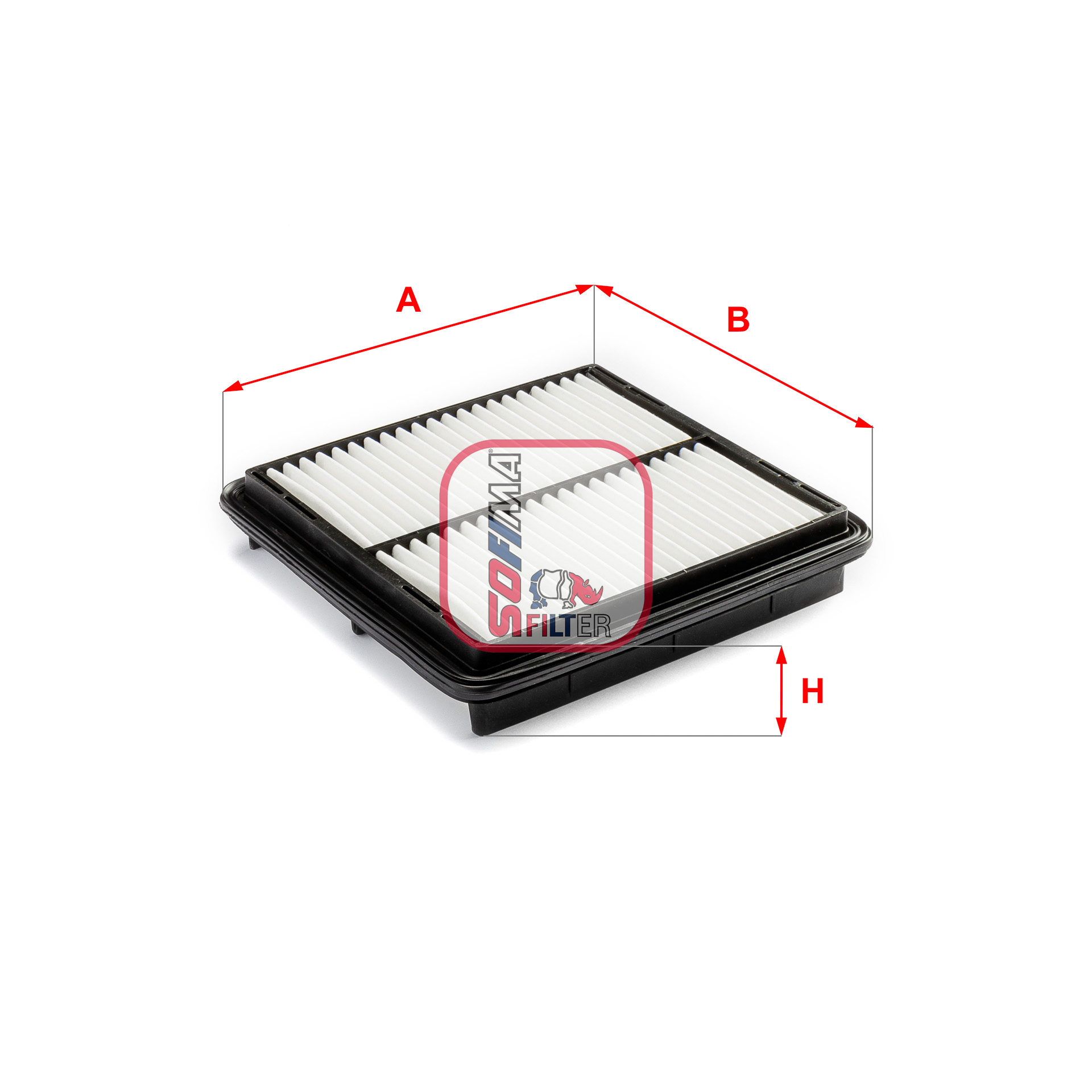 Luchtfilter Sofima S 3102 A