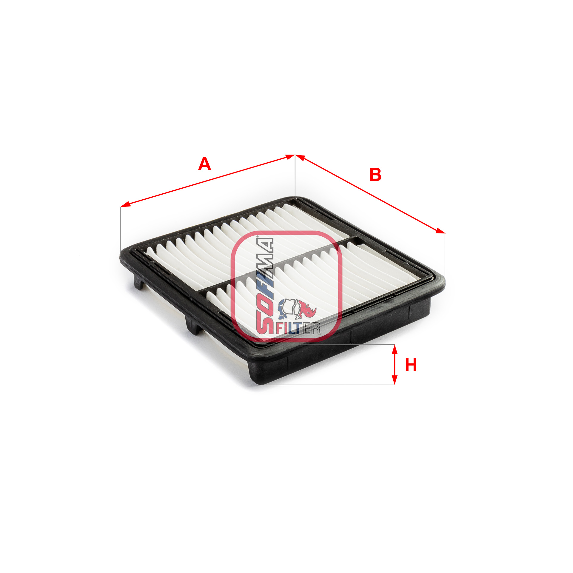 Luchtfilter Sofima S 3104 A
