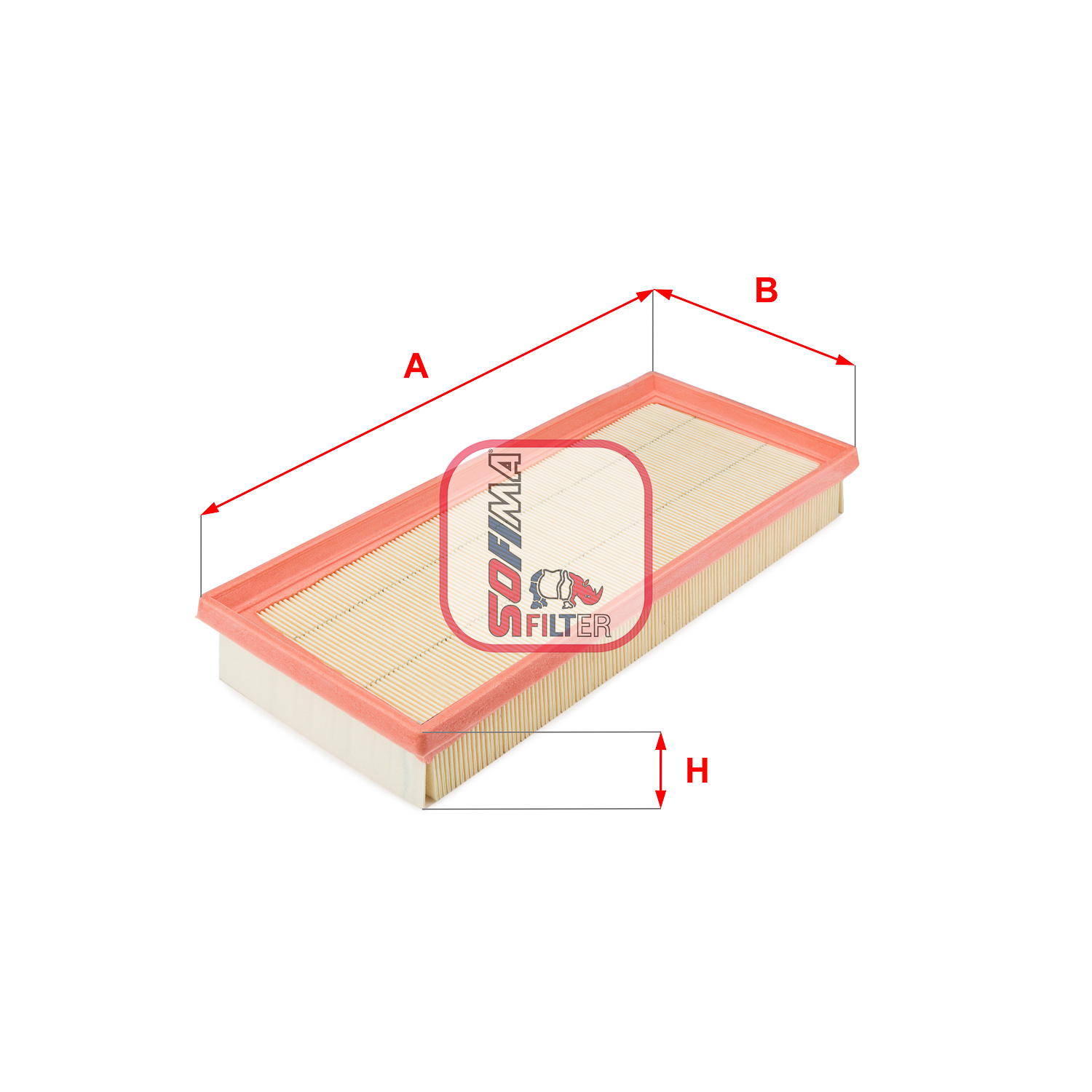 Luchtfilter Sofima S 3112 A