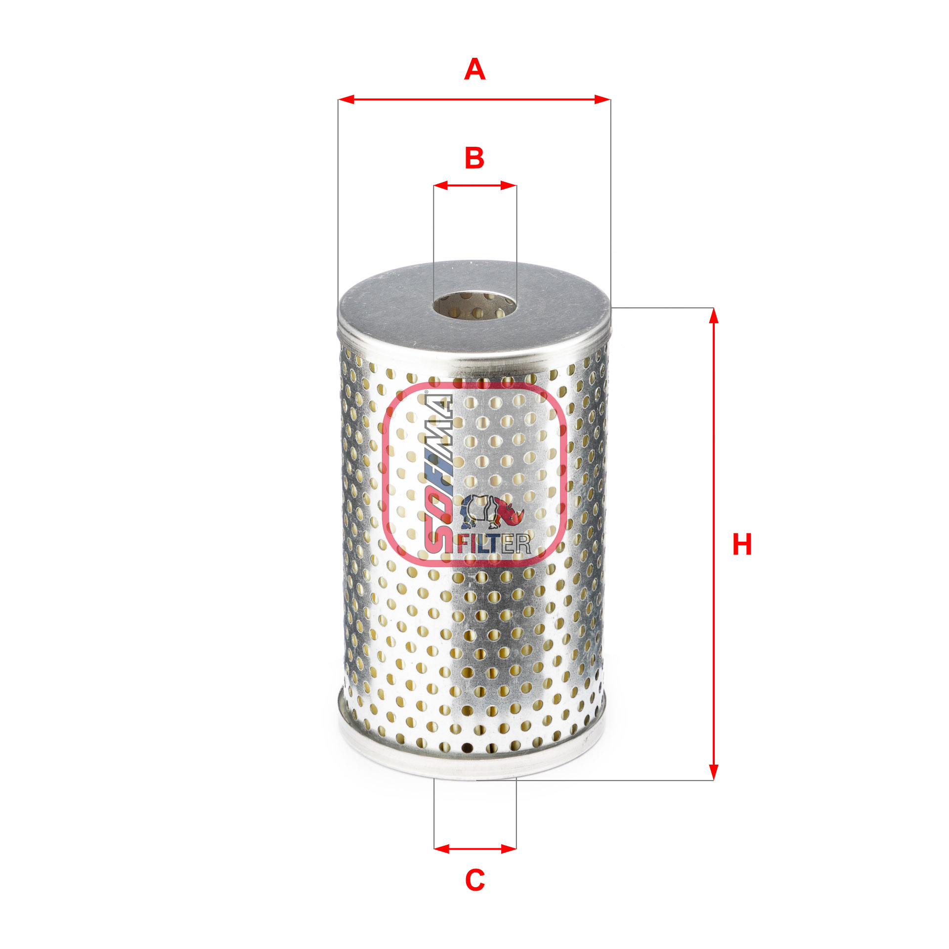 Filter/oliezeef automaatbak Sofima S 3180 PO