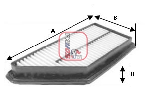 Luchtfilter Sofima S 3591 A