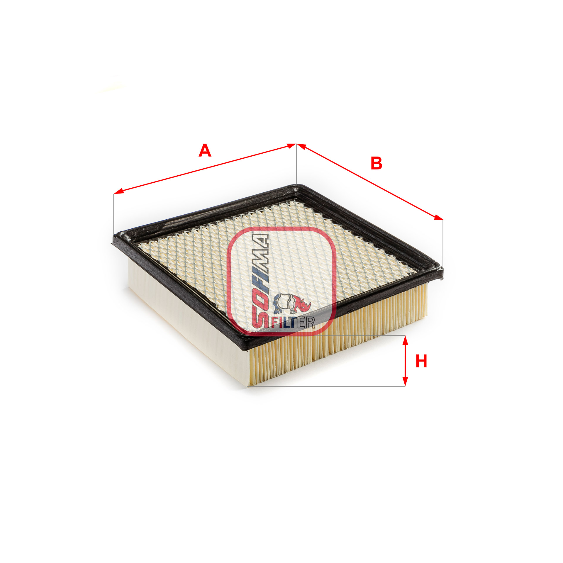 Luchtfilter Sofima S 3238 A