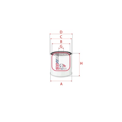 Oliefilter Sofima S 3273 R