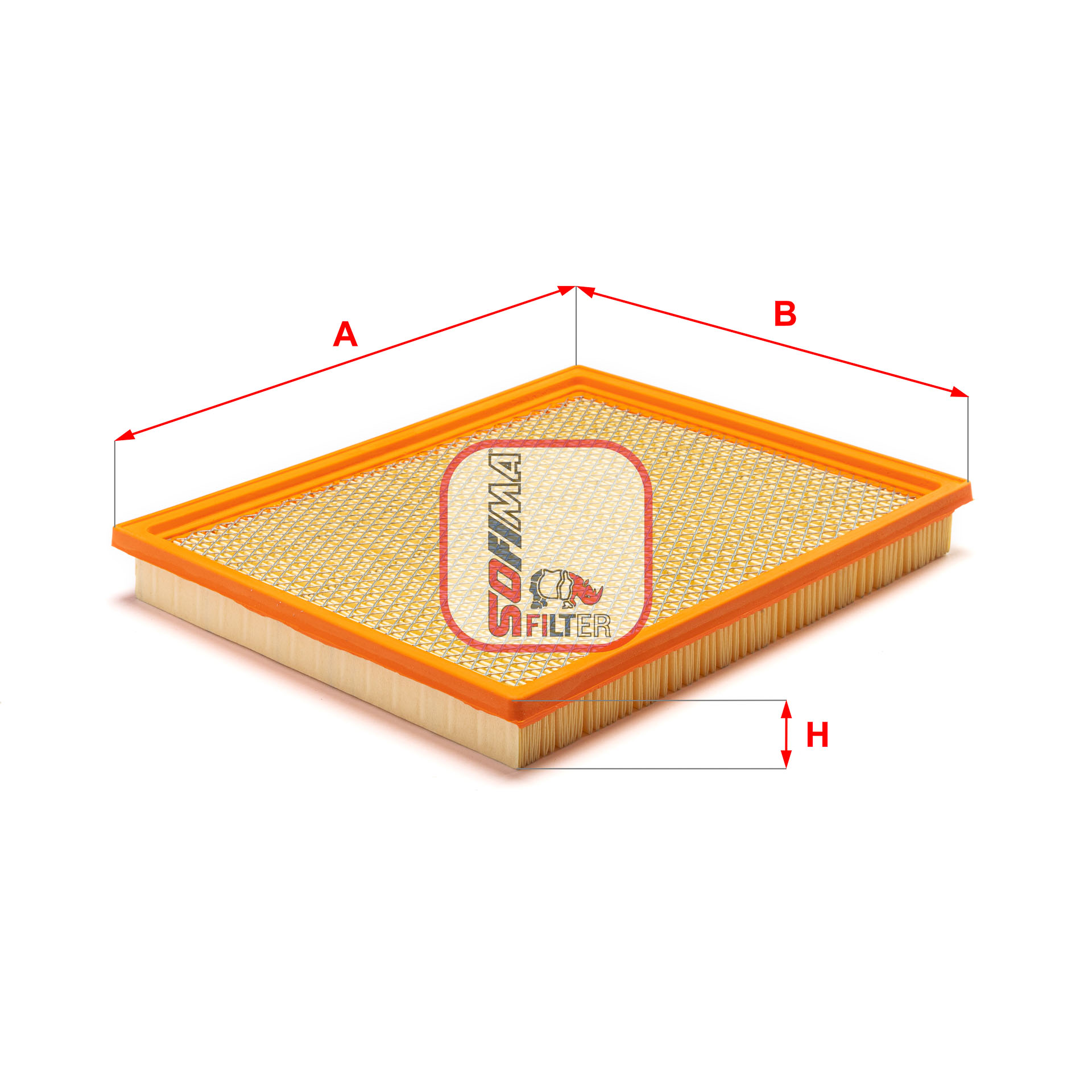 Luchtfilter Sofima S 3284 A