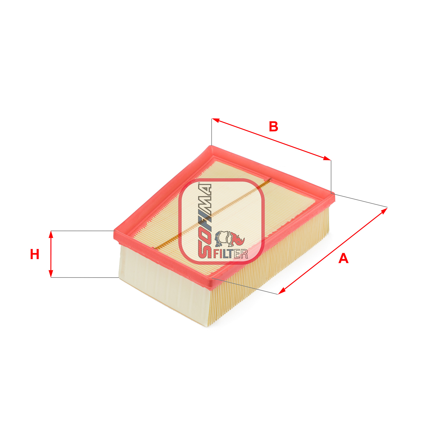 Luchtfilter Sofima S 3417 A