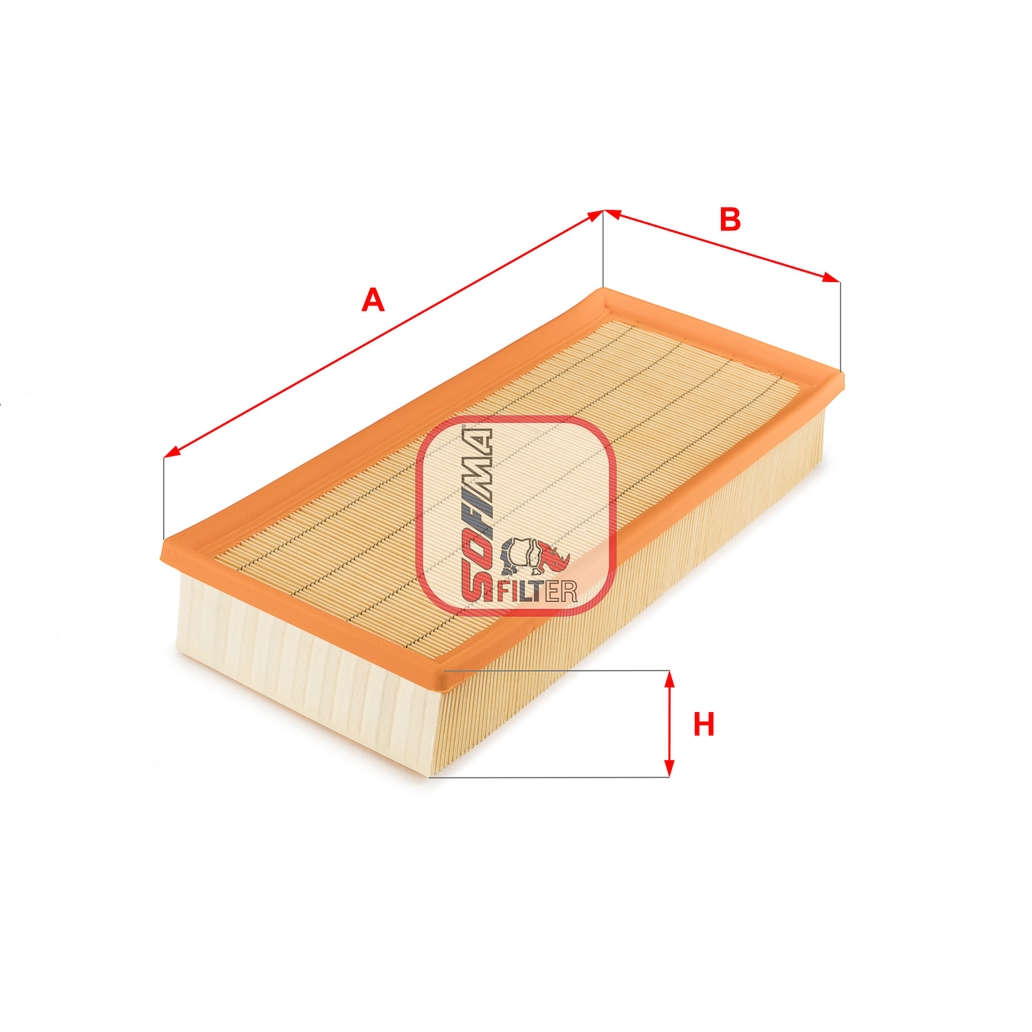 Luchtfilter Sofima S 3596 A