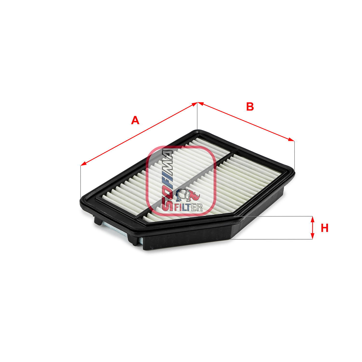 Luchtfilter Sofima S 3618 A