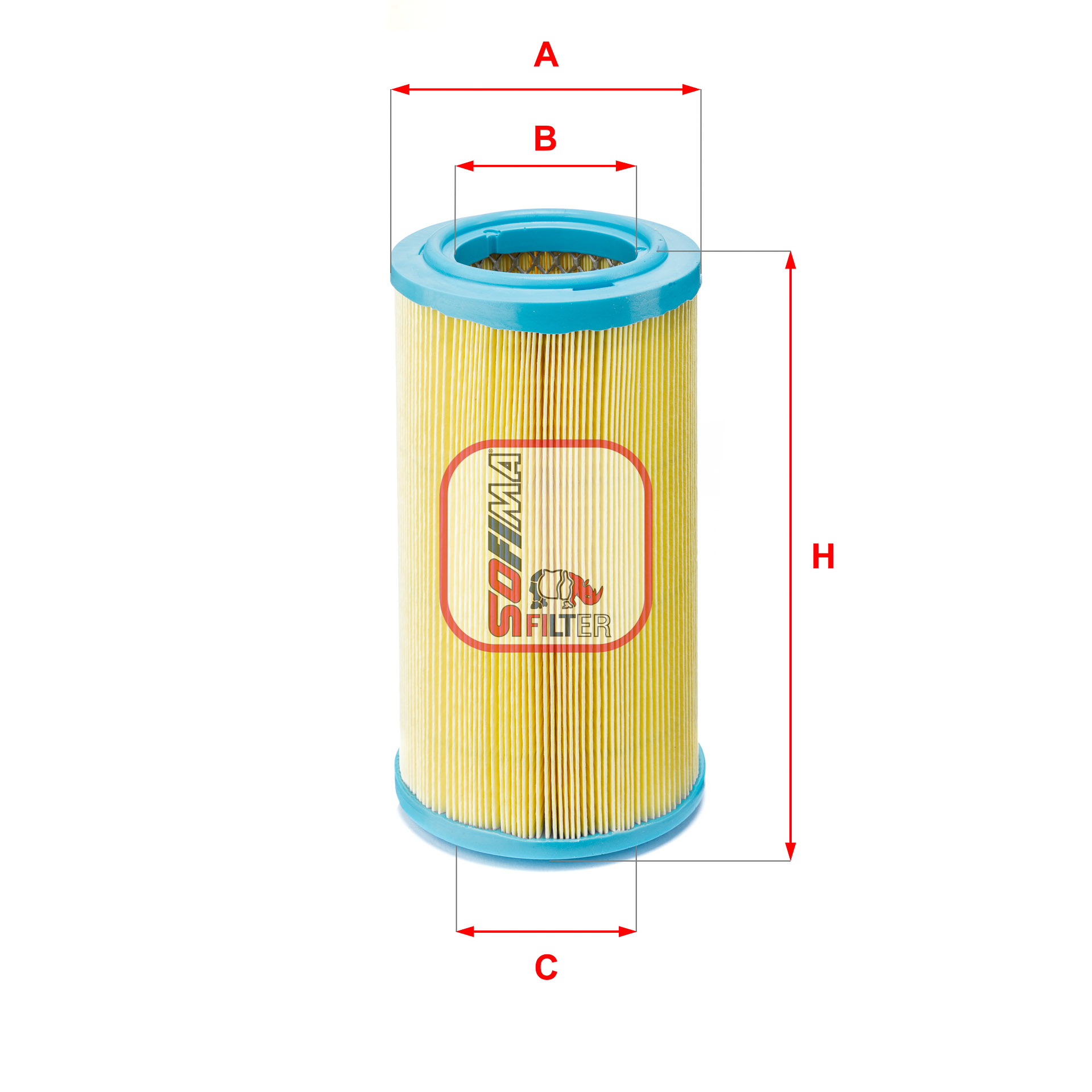 Luchtfilter Sofima S 3620 A