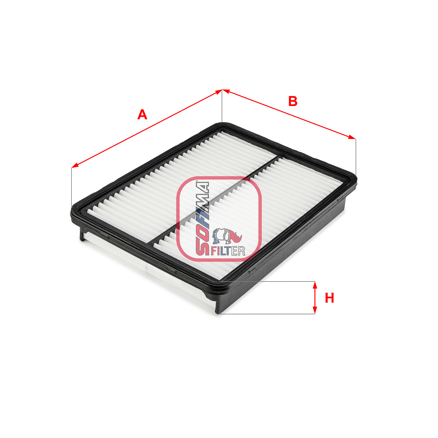 Luchtfilter Sofima S 3631 A