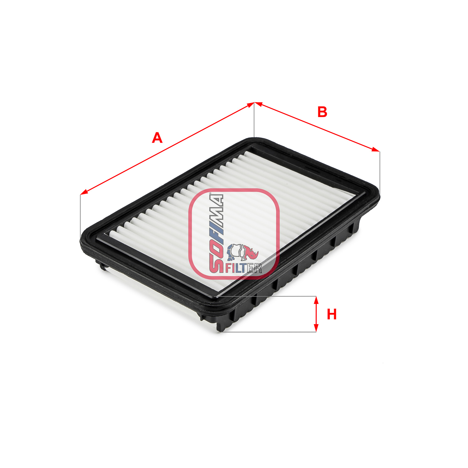 Luchtfilter Sofima S 3632 A