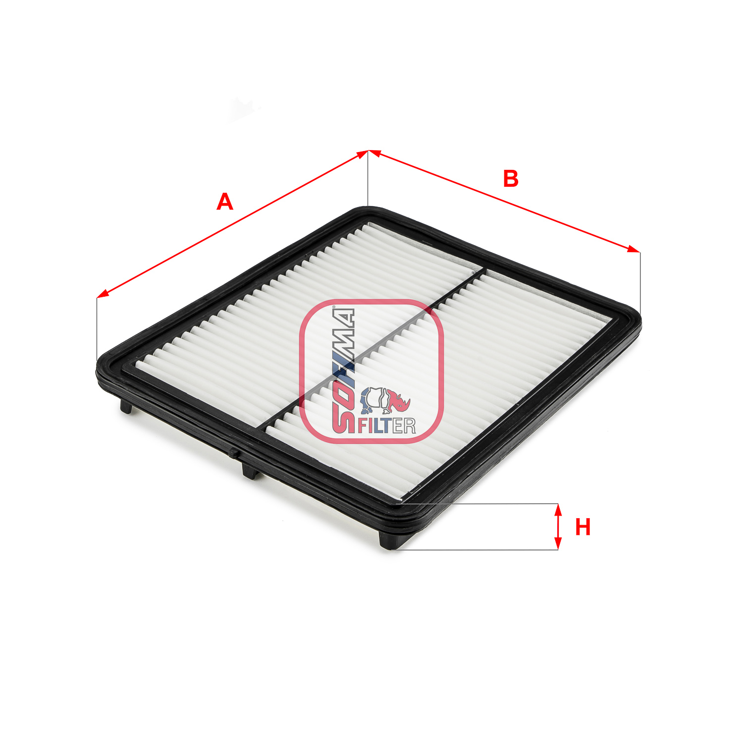 Luchtfilter Sofima S 3633 A
